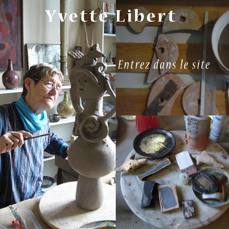 image d'accueil du site d'Yvette Libert